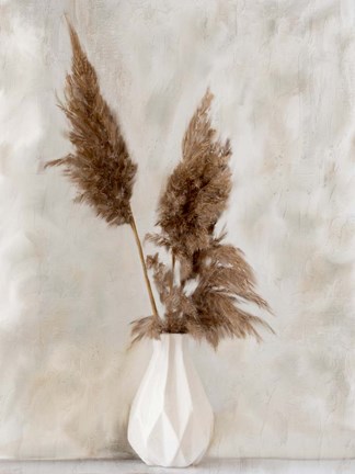 Framed Pampass Vase Print