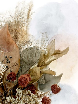 Framed Harvest Floral Print