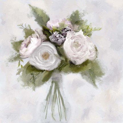 Framed Peonies Print