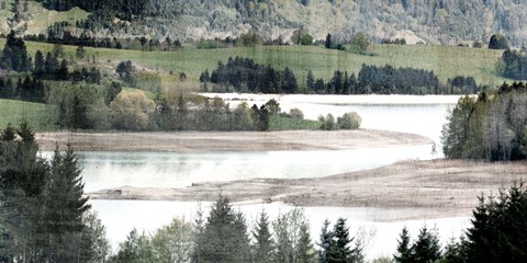 Framed River Rum Print