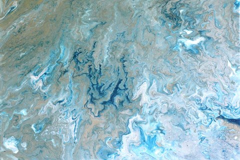 Framed Sea Floor Print