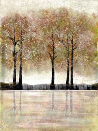 Framed Serene Forest Print