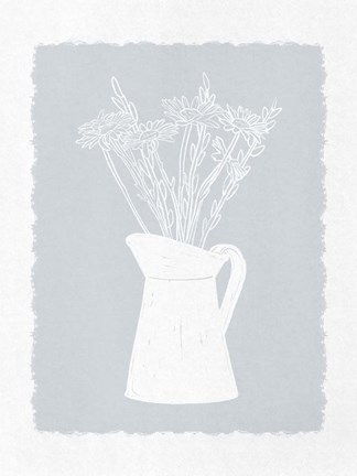 Framed Welcoming Pretty Bouquet 1 Print