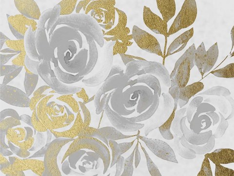 Framed Golden Nature 2 Print