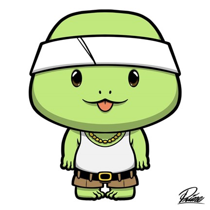 Framed Chico Coqui Print