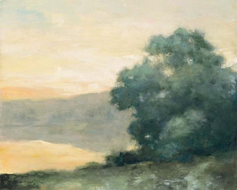 Framed Thinking of Loire Neutral Print