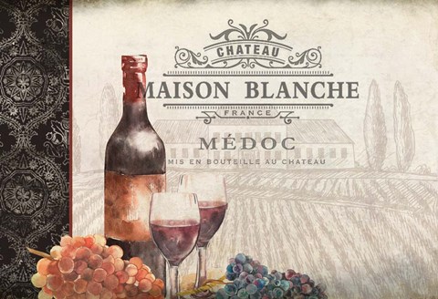 Framed Vineyard View 5 Print