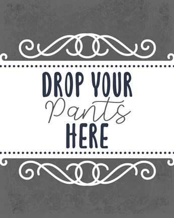 Framed Laundry Today 2 Print