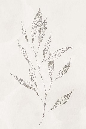 Framed Spotted Botanical 2 Print