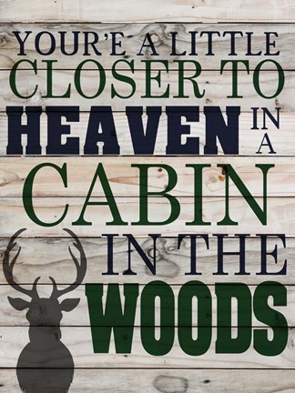 Framed Closer to Heaven Print