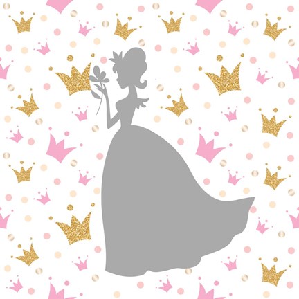 Framed Princess Dreams 3 Print