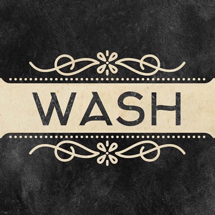 Framed Wash Dry Fold 1 Print