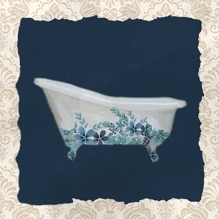 Framed In the Tub 1 Print