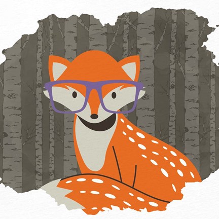 Framed Forest Fun 1 Print