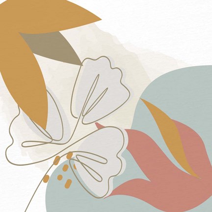 Framed Soft Organics 1 Print