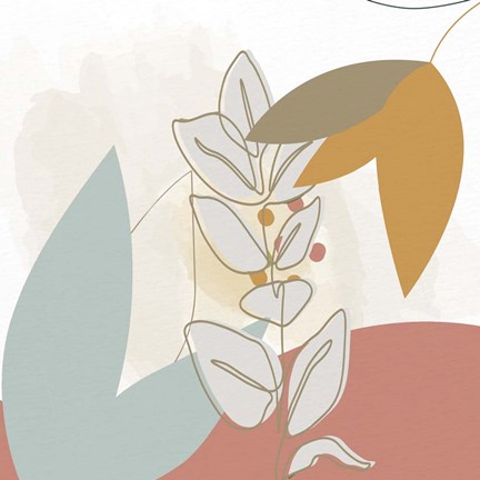 Framed Soft Organics 2 Print