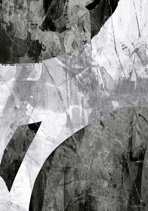 Framed Midnight Storm I Print