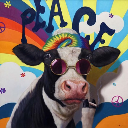 Framed Grazing Daze Print