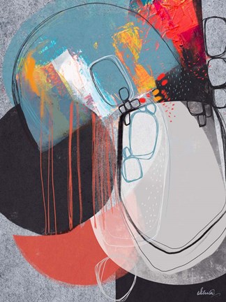 Framed Pebble Beach 1 Print