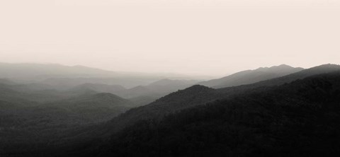 Framed Smoky Mountains; Vista No. 2 Print
