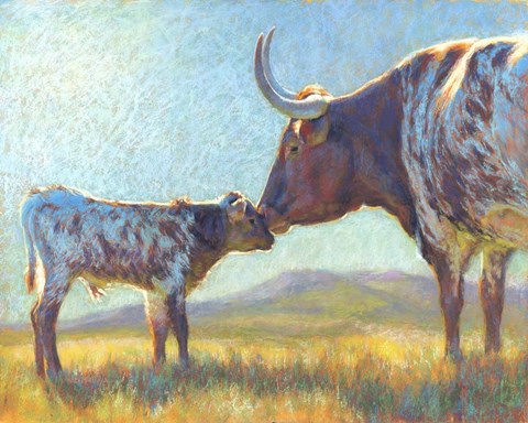 Framed Morning's Kiss Print