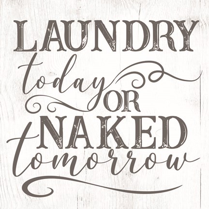 Framed Laundry 2 Print