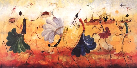 Framed Dancers Print