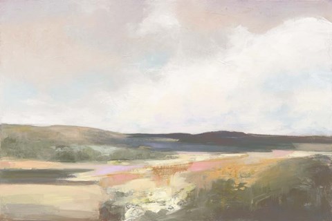 Framed Dawn by the Water Neutral Print