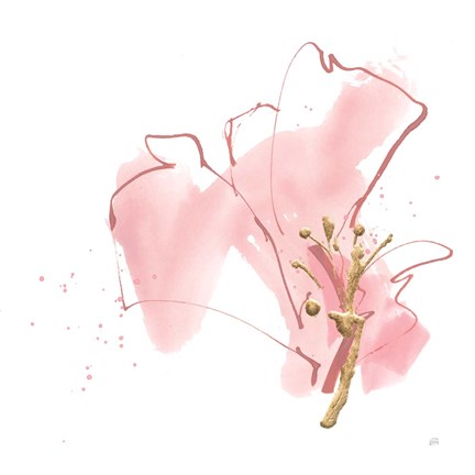 Framed Floral Blossom III Print