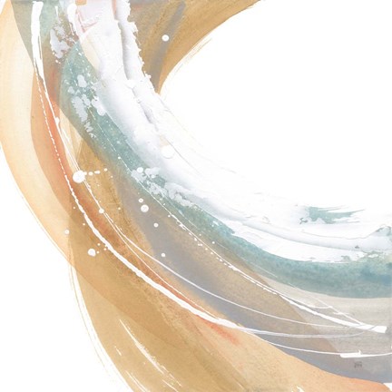 Framed White Dots III Print