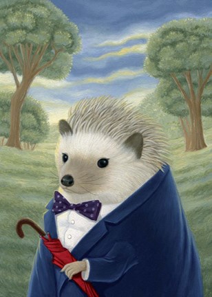 Framed Wendell P Frizzmerantz Print