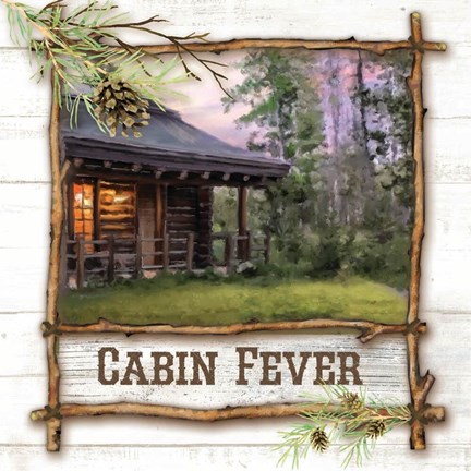 Framed Cabin Fever Print