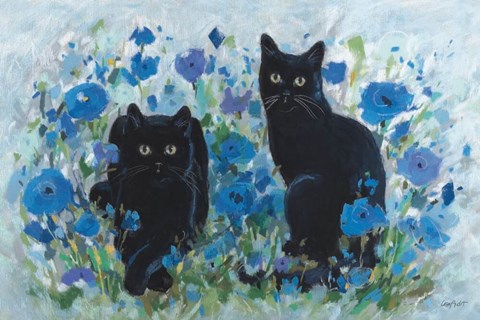 Framed Blueming 12 Print