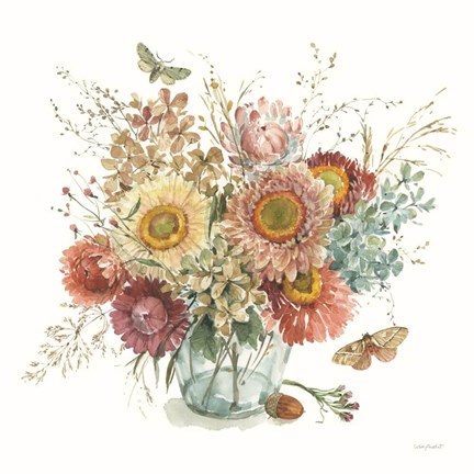 Framed Season&#39;s Study II Print