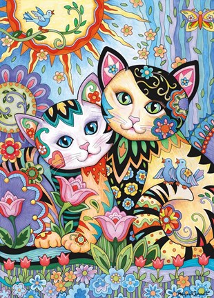 Framed Best Friends Print