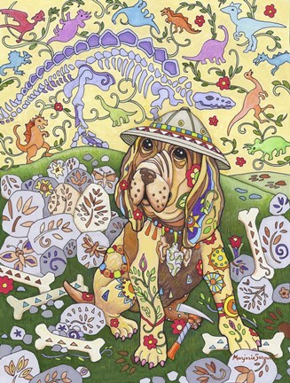 Framed Bone Hunter Print