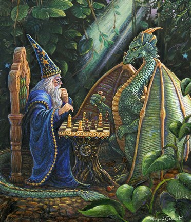 Framed Checkmate Print