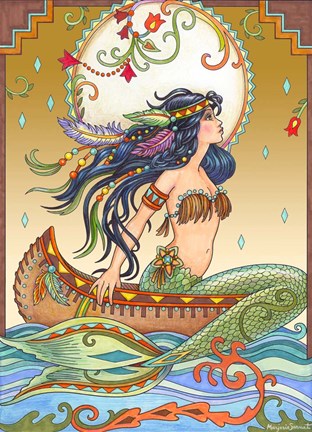 Framed Colors of the Wind Print