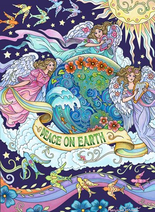 Framed Peace on Earth Print