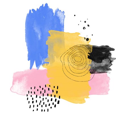 Framed Abstract Study I Print