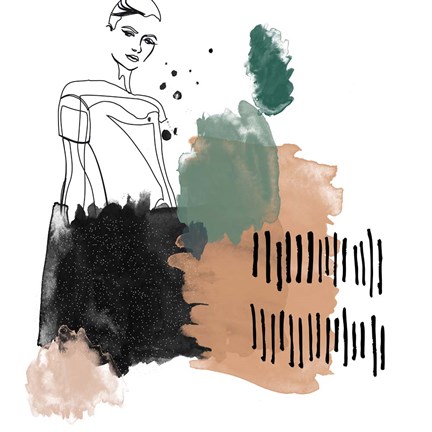 Framed Modern Abstract Print