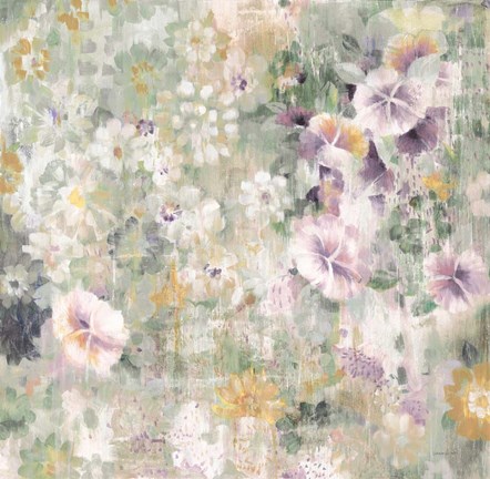 Framed Flower Shower Light Print