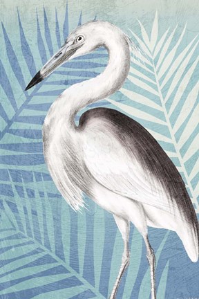 Framed Cranes 2 Print