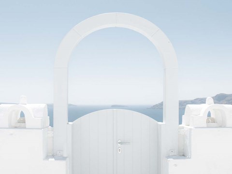 Framed Ocean View 2 Print