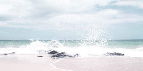 Framed Splash Waves Print