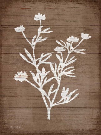 Framed Rustic Hearth I Print