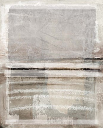 Framed Simple Silence II Print