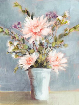 Framed Spring Florals I Print