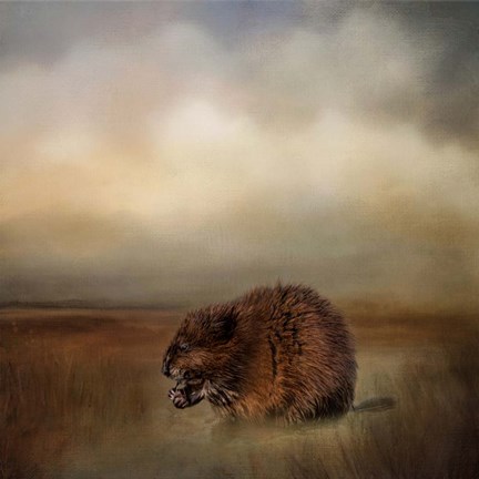 Framed Breakfast at the Marsh Print