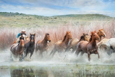 Framed Bring 'Em Home Print